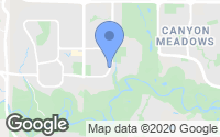 Map of South Calgary, AB